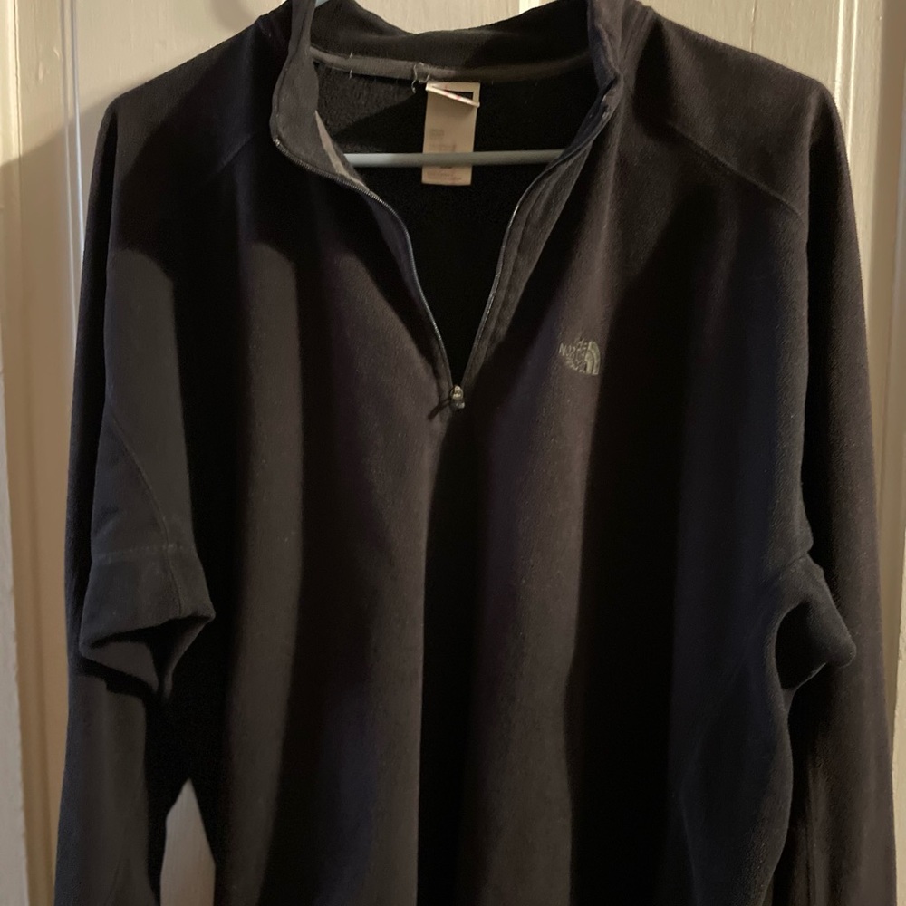 Black North Face Pull Over - image 5
